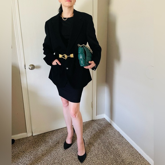 Barrister expressly for Walkers 100% cashmere black men’s blazer - Picture 15 of 15